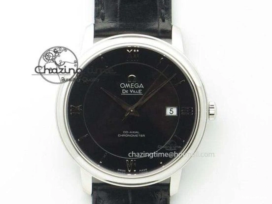 1218 Planet Ocean GMT 43.5mm V6F Goodplanet Orange Marker Blue Dial On SS Bracelet A ModernLook 8215